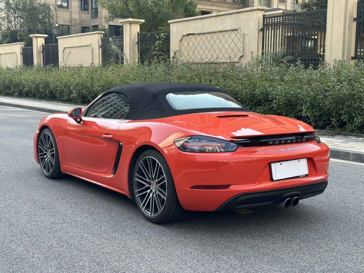 2017年7月保時捷 718  2016款 Boxster 2.0T