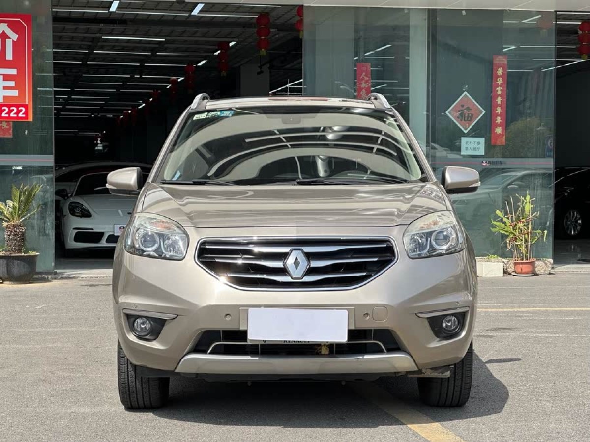 雷諾 科雷傲  2012款 2.5L 四驅(qū)舒適導(dǎo)航版圖片
