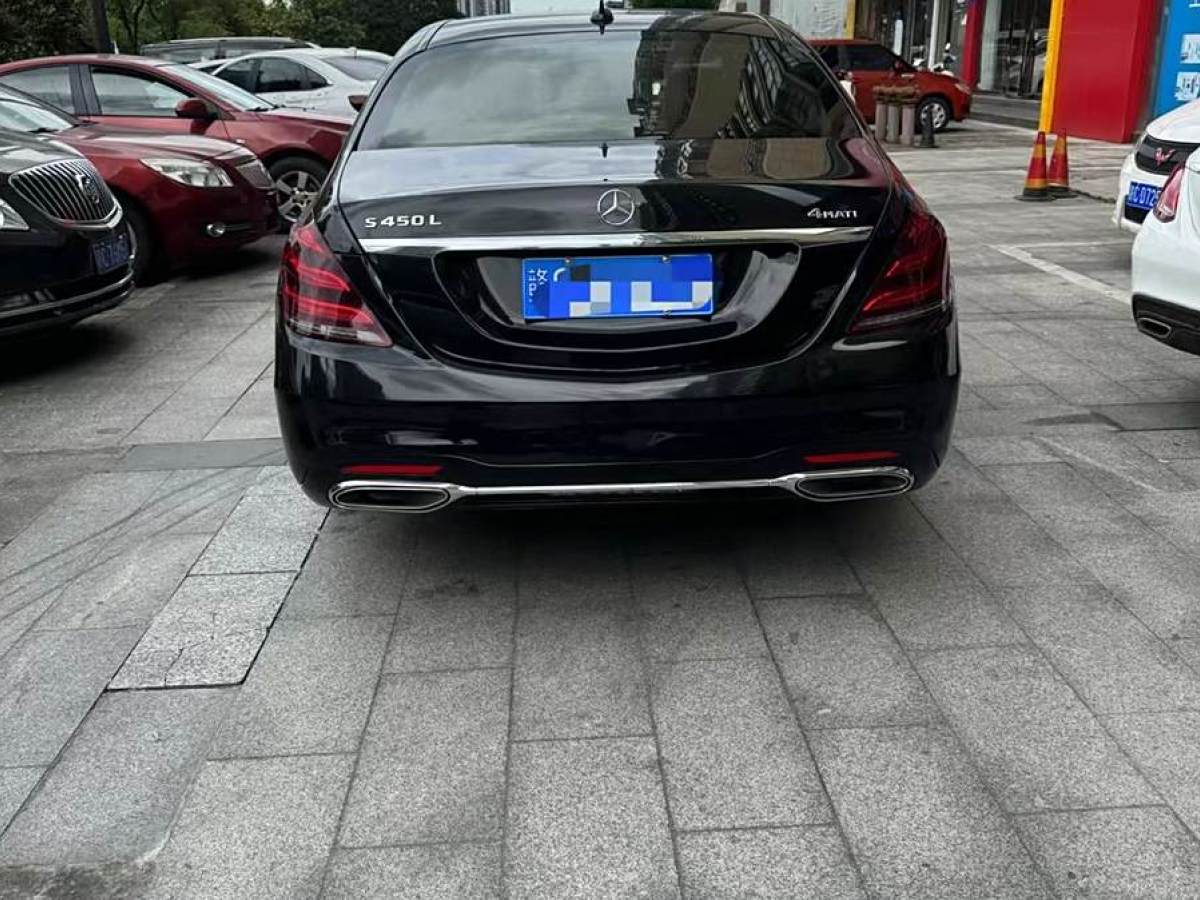 2017年8月奔馳 奔馳S級  2017款 S 400 L 4MATIC