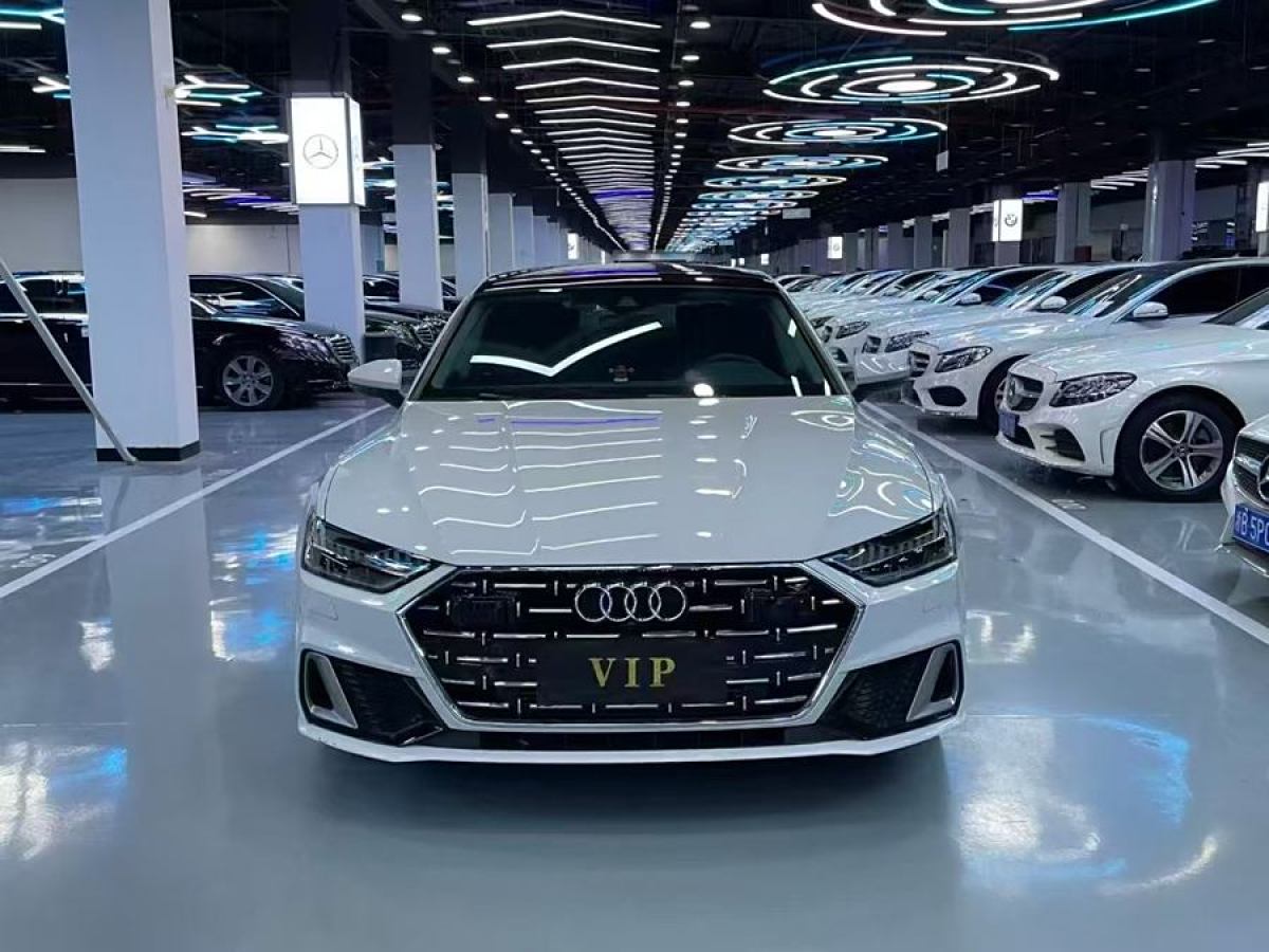 奧迪 奧迪A7L  2022款 45 TFSI S-line 筑夢新生版圖片