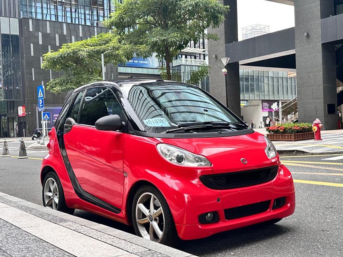 smart fortwo  2012款 1.0T 敞篷激情領(lǐng)航版圖片