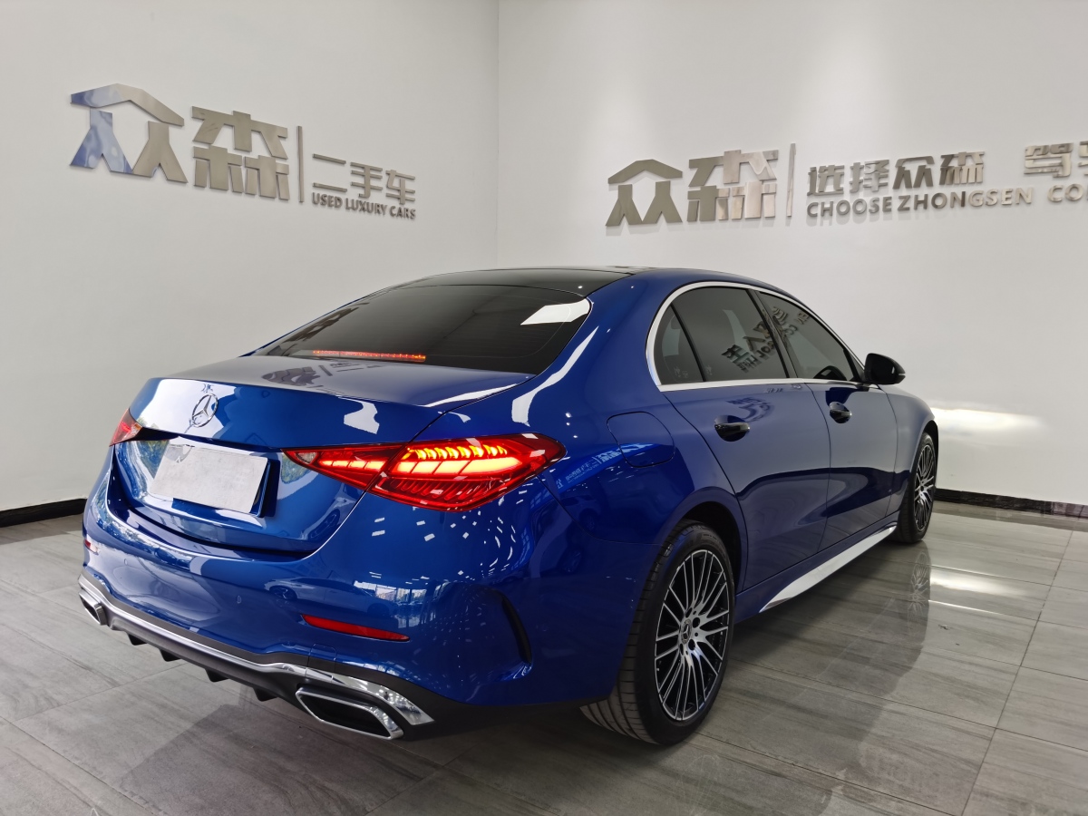 奔馳 奔馳C級  2022款 改款 C 260 L 運動版圖片