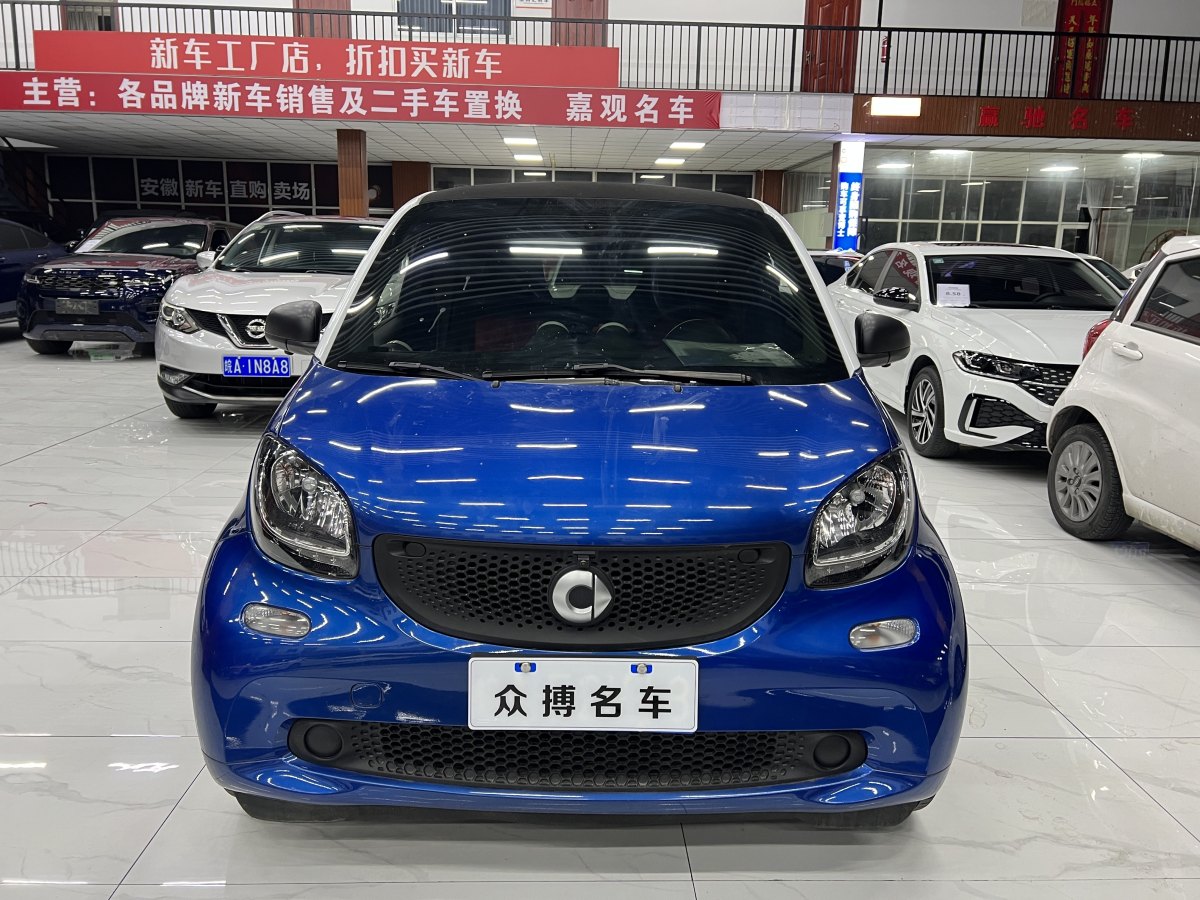 smart fortwo  2018款 1.0L 52千瓦硬頂靈動版圖片