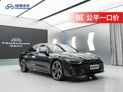 2022年8月 奧迪 奧迪A7L 45 TFSI quattro S-line 黑武士版圖片