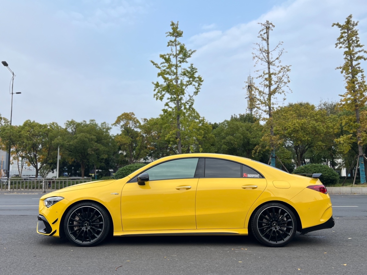 奔馳 奔馳CLA級AMG  2021款 AMG CLA 35 4MATIC圖片