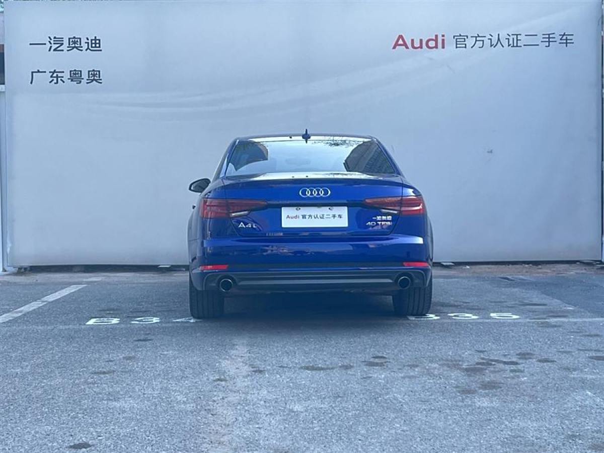 奧迪 奧迪A4L  2018款 30周年年型 40 TFSI 時尚型圖片