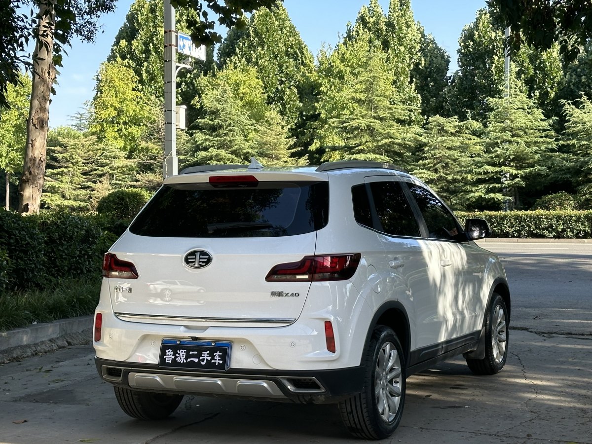 2020年10月奔騰 X40  2019款  1.6L 自動(dòng)豪華型 國(guó)VI