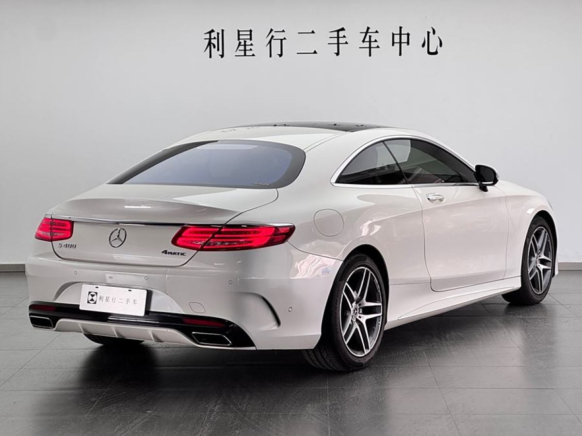 奔馳 奔馳S級  2017款 S 400 4MATIC 轎跑版圖片