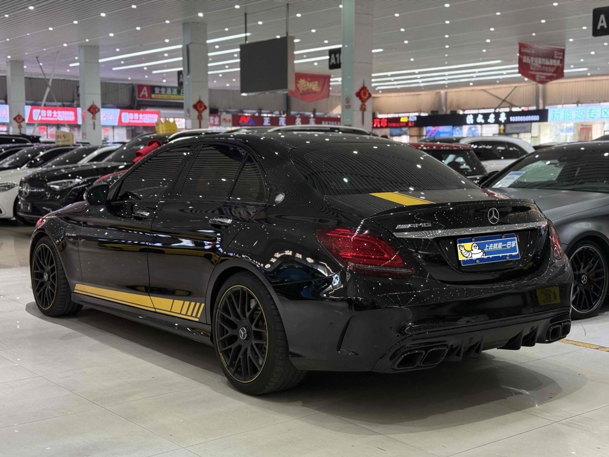 奔馳 奔馳C級(jí)AMG  2021款 AMG C 63 暗夜特別版圖片