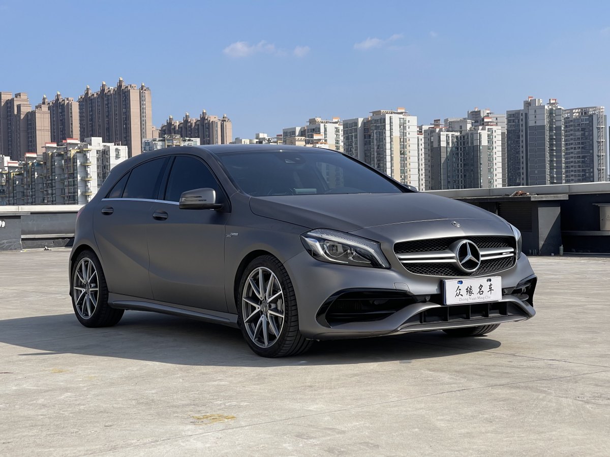 奔馳 奔馳A級(jí)AMG  2017款 改款 AMG A 45 4MATIC圖片