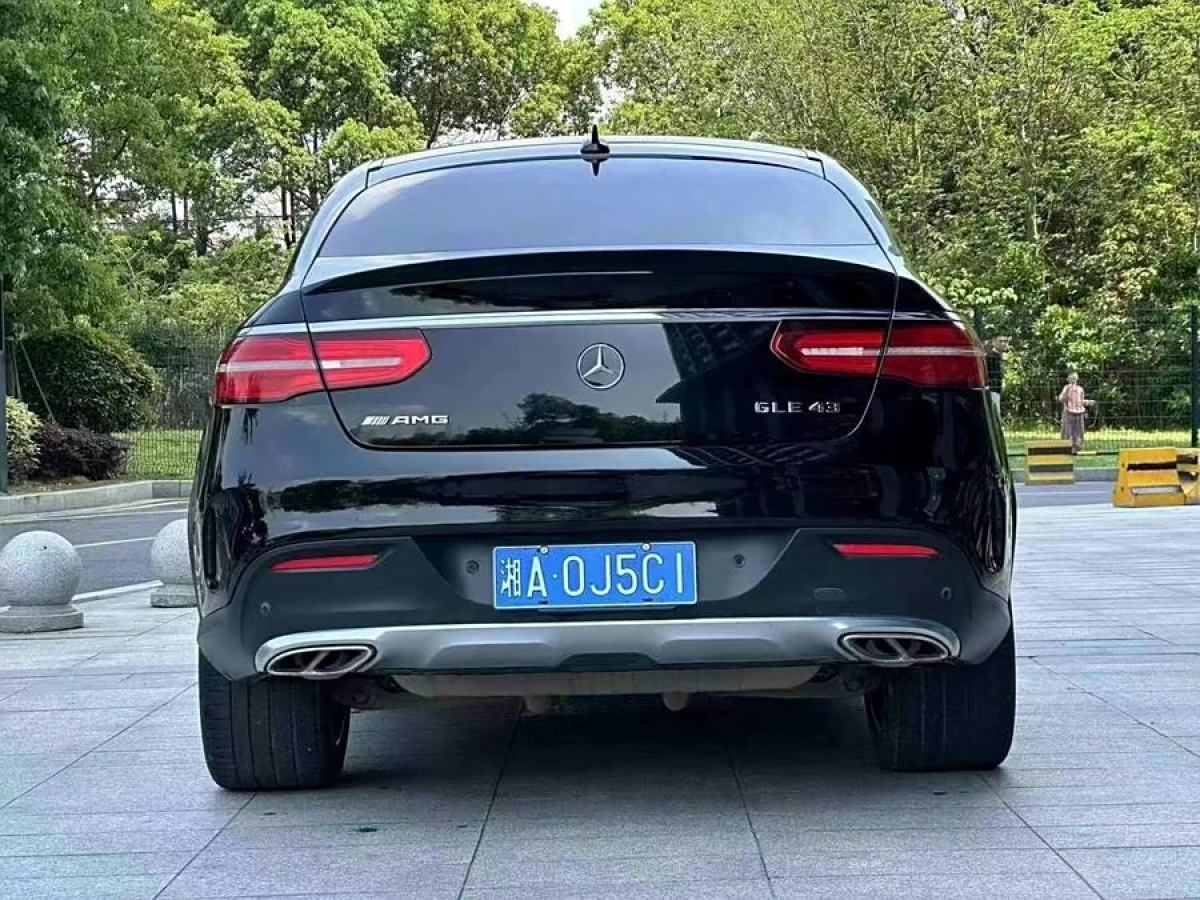 2018年7月奔馳 奔馳GLE轎跑 AMG  2017款 AMG GLE 43 4MATIC 轎跑SUV