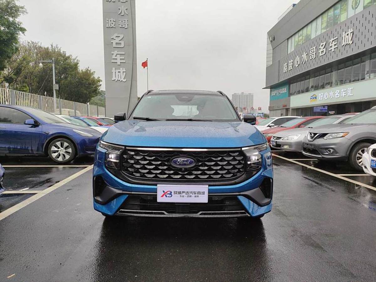 福特 銳界  2023款 銳界L 2.0T EcoBoost E-混動(dòng)四驅(qū)七座 STLine圖片