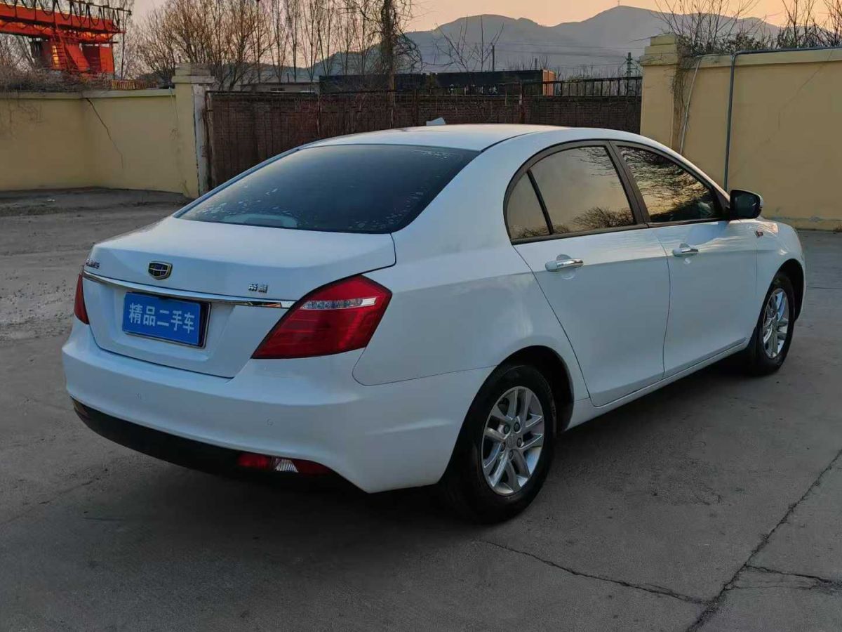 吉利 帝豪  2016款 1.5L 手動(dòng)時(shí)尚型圖片