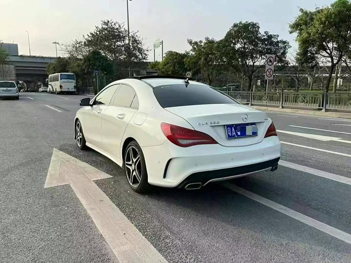 2014年9月奔馳 奔馳CLA級(jí)  2014款 CLA 260 4MATIC