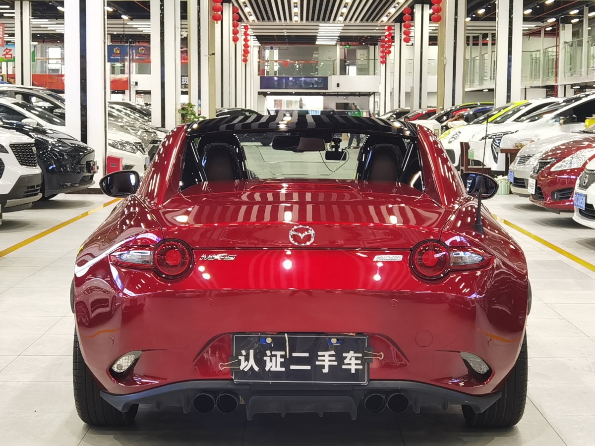 2018年9月馬自達 MX-5  2018款 2.0L RF 水晶魂動紅