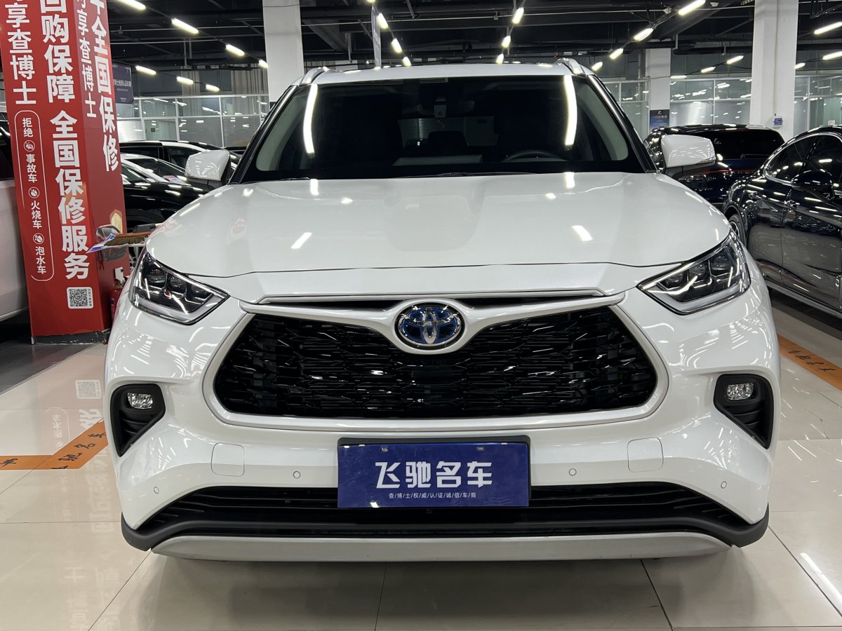 2024年1月豐田 漢蘭達  2023款 2.5L智能電混雙擎四驅尊貴版 7座