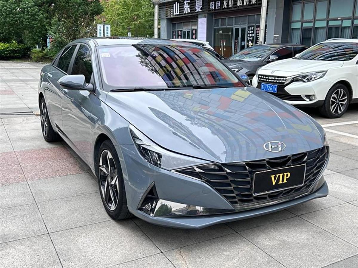 2021年4月現(xiàn)代 伊蘭特  2021款 1.5L GLS領(lǐng)先版