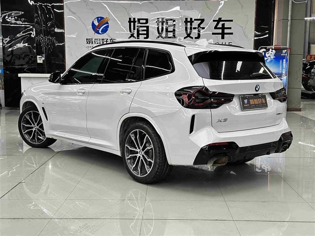 寶馬 寶馬X3  2022款 xDrive30i 領(lǐng)先型 M曜夜套裝圖片