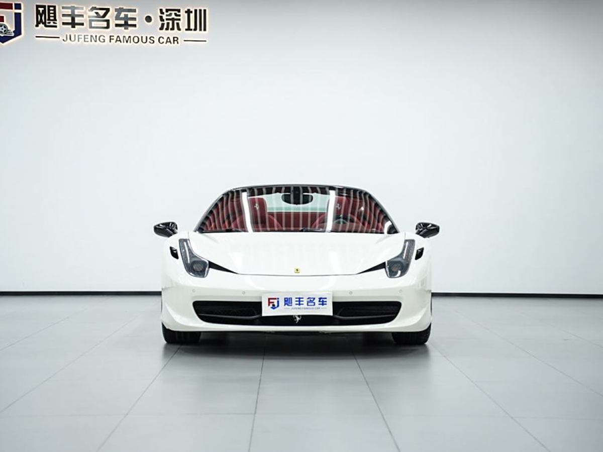 法拉利 458  2013款 4.5L Spider圖片