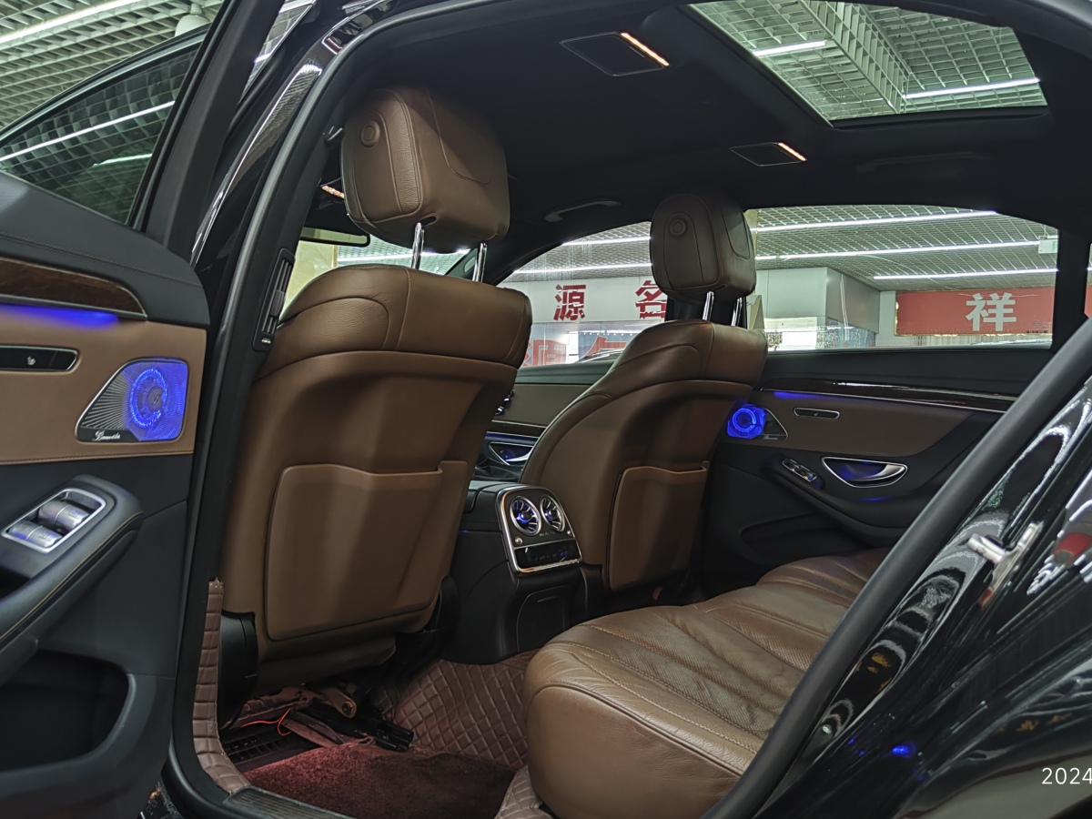 2017年2月奔驰 奔驰S级  2017款 S 320 L 商务型
