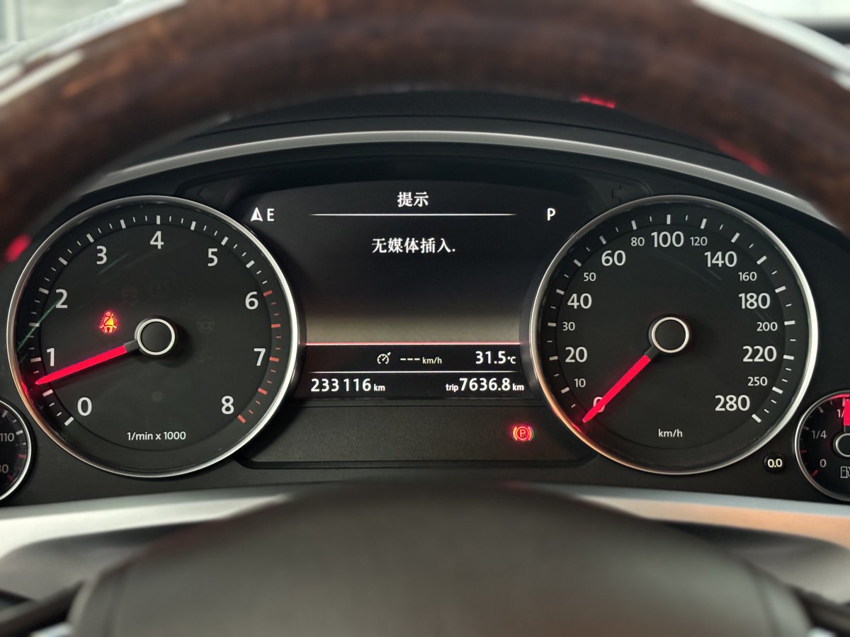 2012年8月大眾 途銳  2011款 3.0TSI 舒適型