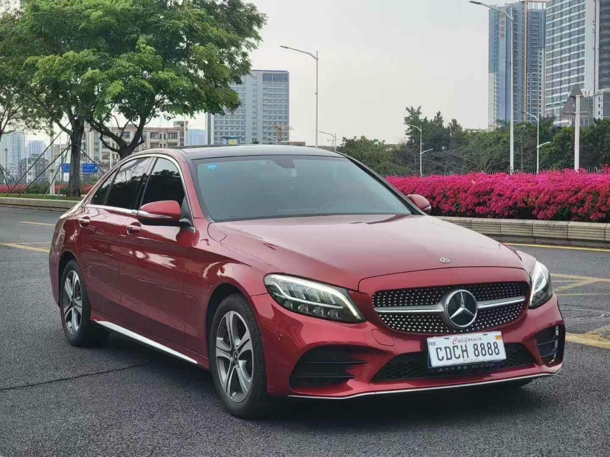 2019年1月奔馳 奔馳C級(jí)  2019款 C 300 L