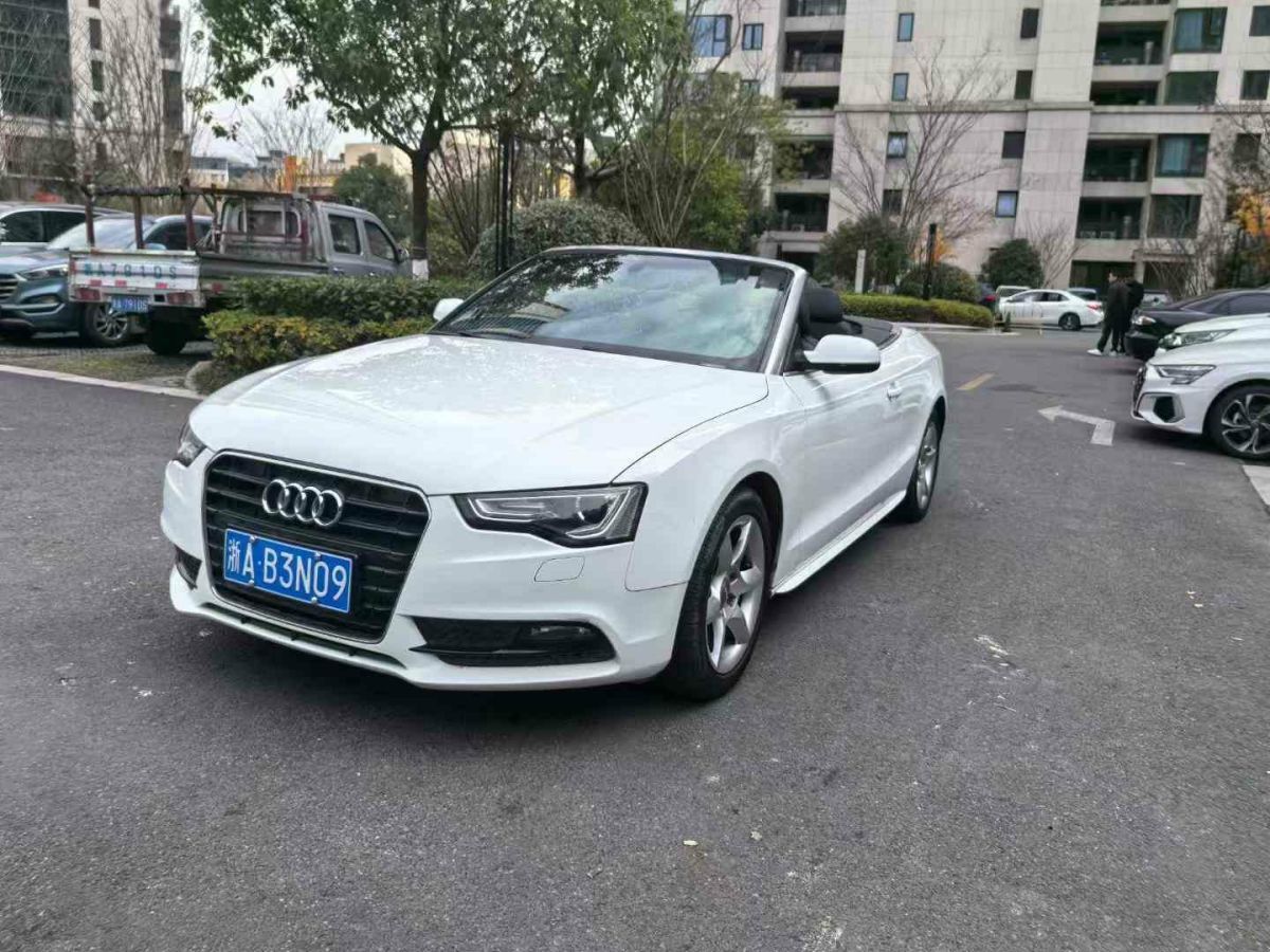 奧迪 奧迪A5  2013款 A5 Cabriolet 2.0TFSI 40TFSI Quattro圖片