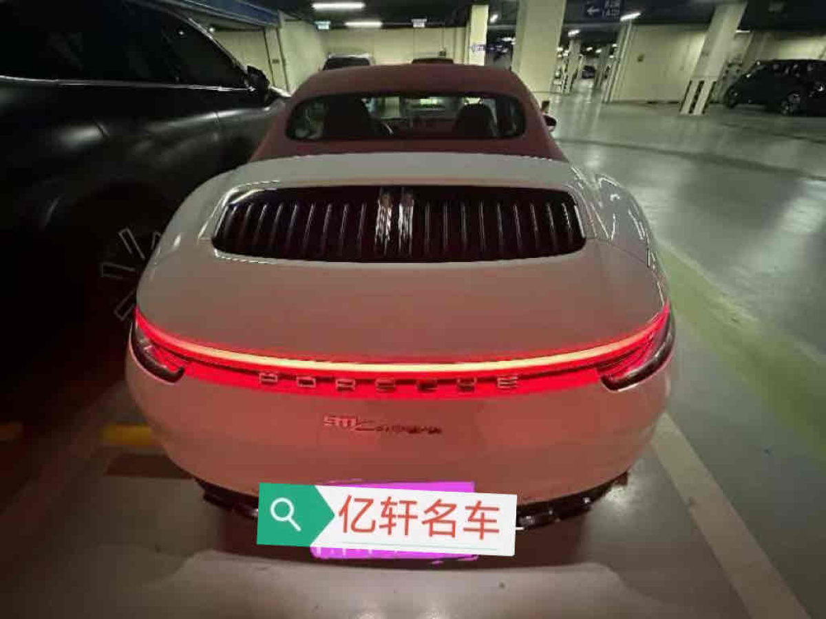 保時(shí)捷 911  2022款 Carrera Cabriolet 3.0T圖片