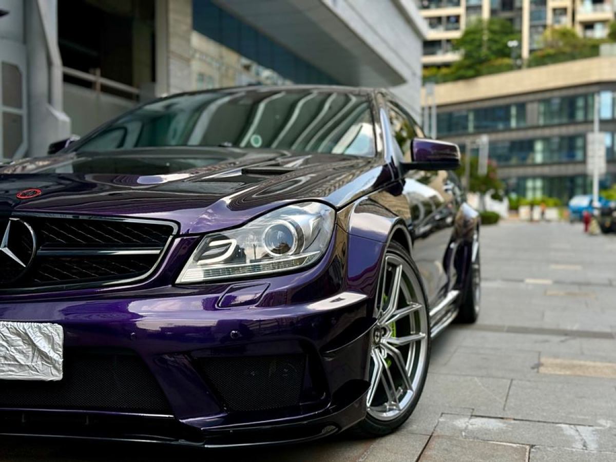 奔馳 奔馳C級(jí)AMG  2012款 AMG C 63 Coupe 高性能版圖片