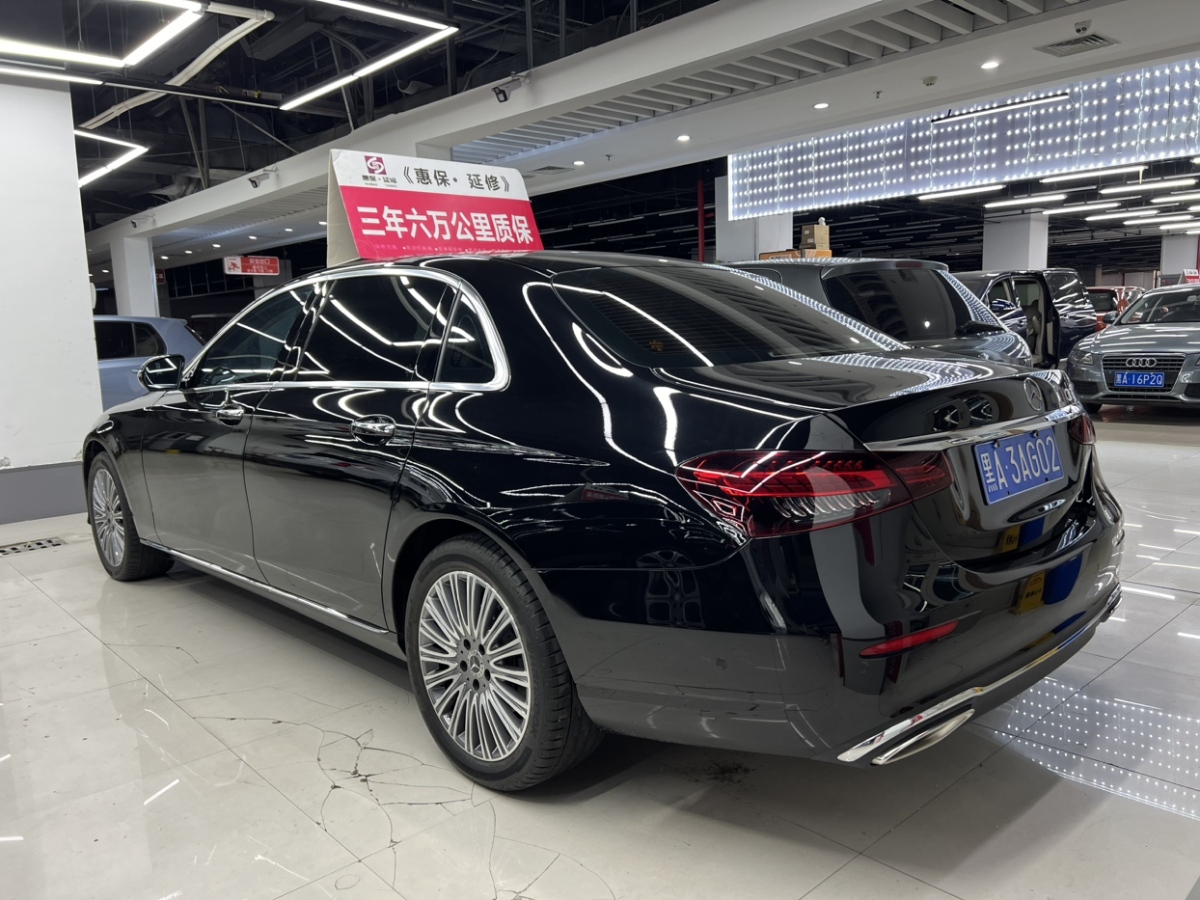 奔馳 奔馳E級  2023款 E 300 L 豪華型圖片