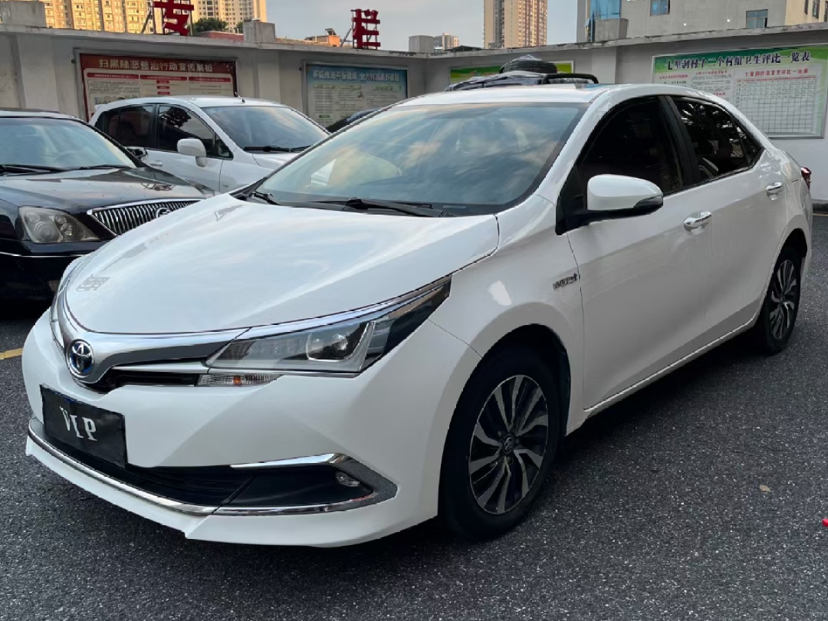 豐田 卡羅拉  2017款 改款雙擎 1.8L E-CVT領(lǐng)先版圖片