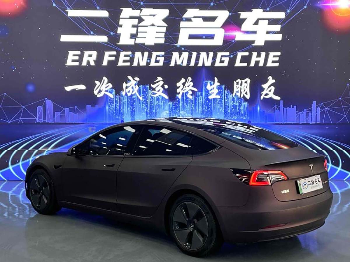 特斯拉 Model 3  2021款 標準續(xù)航后驅升級版 3D6圖片