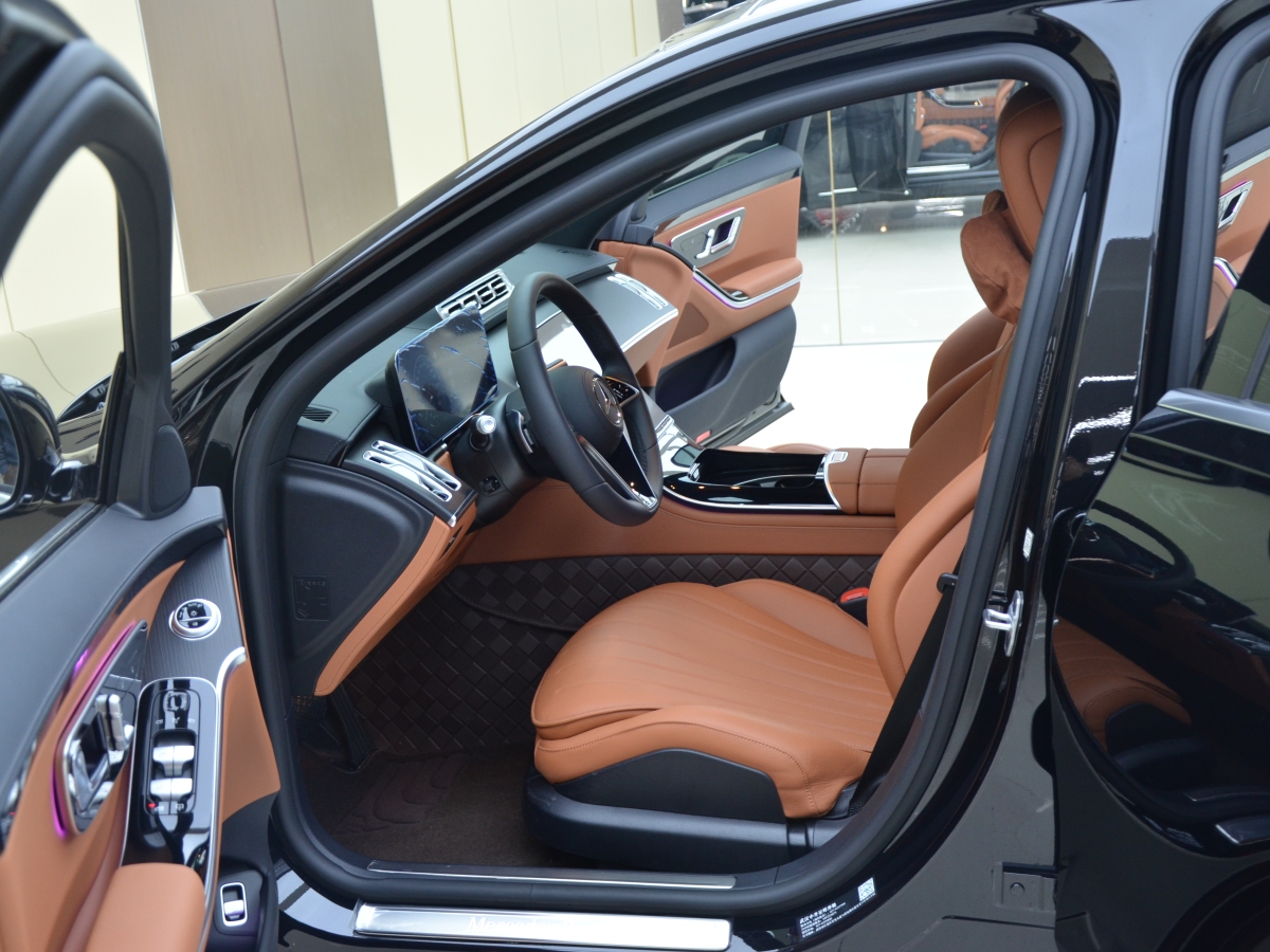 2024年2月奔驰 奔驰S级  2023款 改款 S 400 L 商务型
