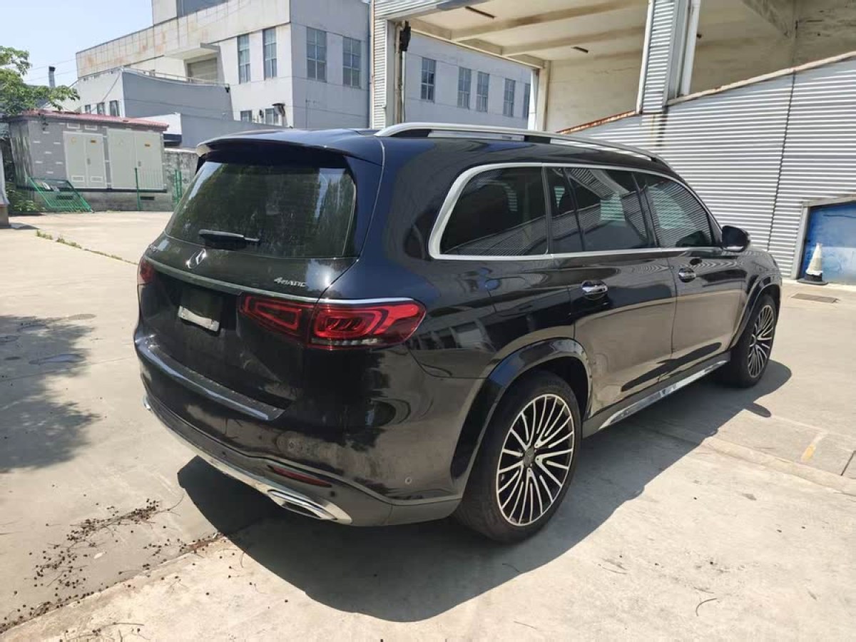 奔馳 奔馳GLS  2021款 改款 GLS 450 4MATIC 時(shí)尚型圖片
