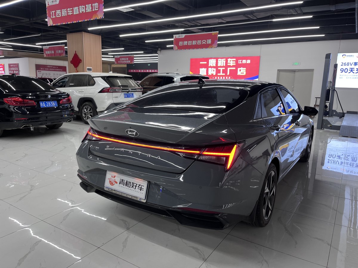 現(xiàn)代 伊蘭特  2022款 1.5L CVT LUX尊貴版圖片