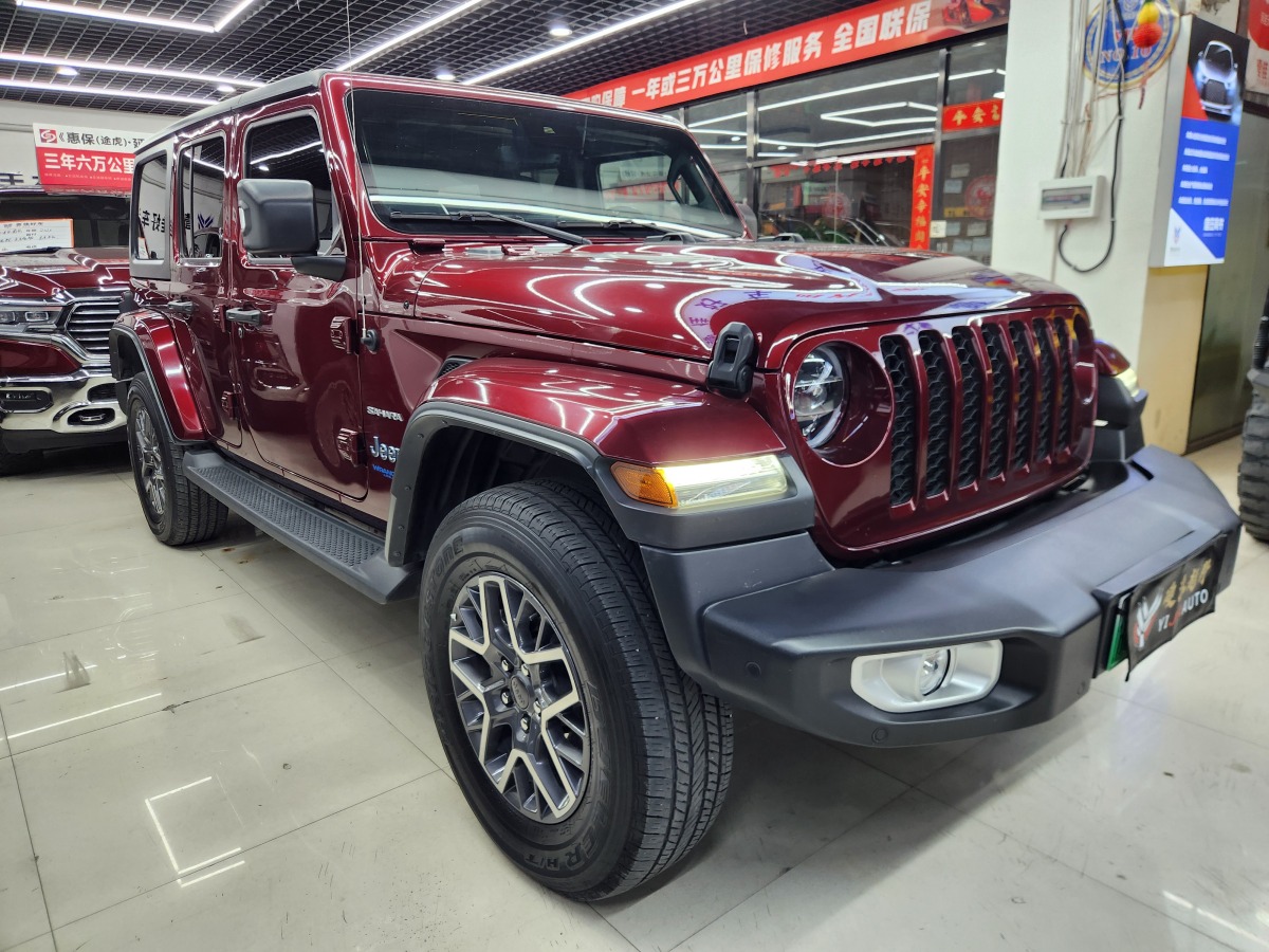 Jeep 牧馬人新能源  2021款 四門 2.0T 4xe 撒哈拉圖片