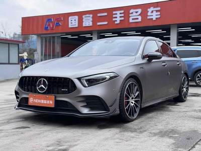 2022年10月 奔馳 奔馳A級AMG 改款 AMG A 35 4MATIC圖片