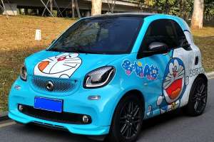 fortwo smart 0.9T 66千瓦硬頂耀目灰特別版