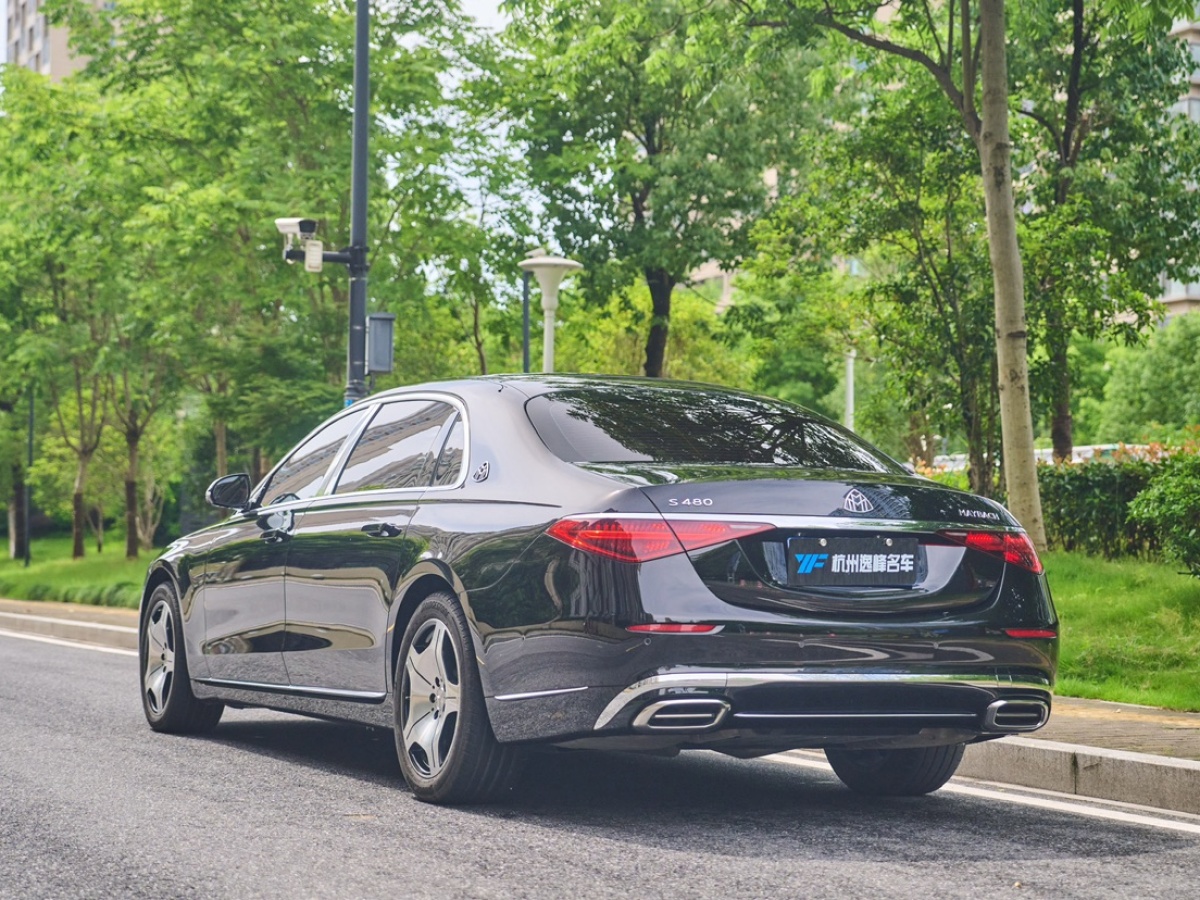 2021年7月奔馳 邁巴赫S級  2021款 S 480 4MATIC