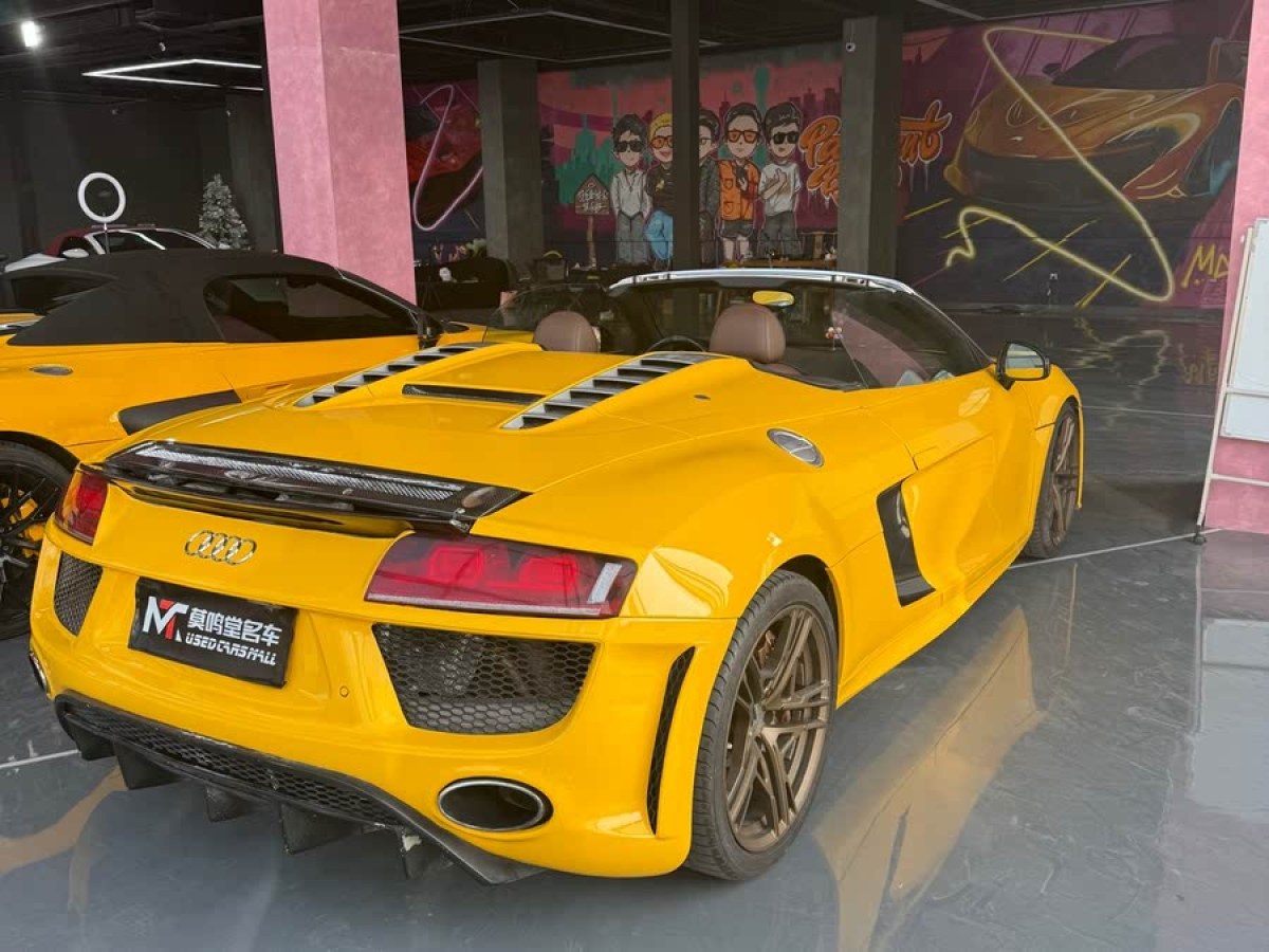 奧迪 奧迪R8  2011款 Spyder 5.2 FSI quattro圖片