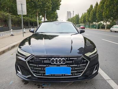 2024年6月 奧迪 奧迪A7L 45TFSI quattro S-line 見(jiàn)遠(yuǎn)型 流晶套裝圖片