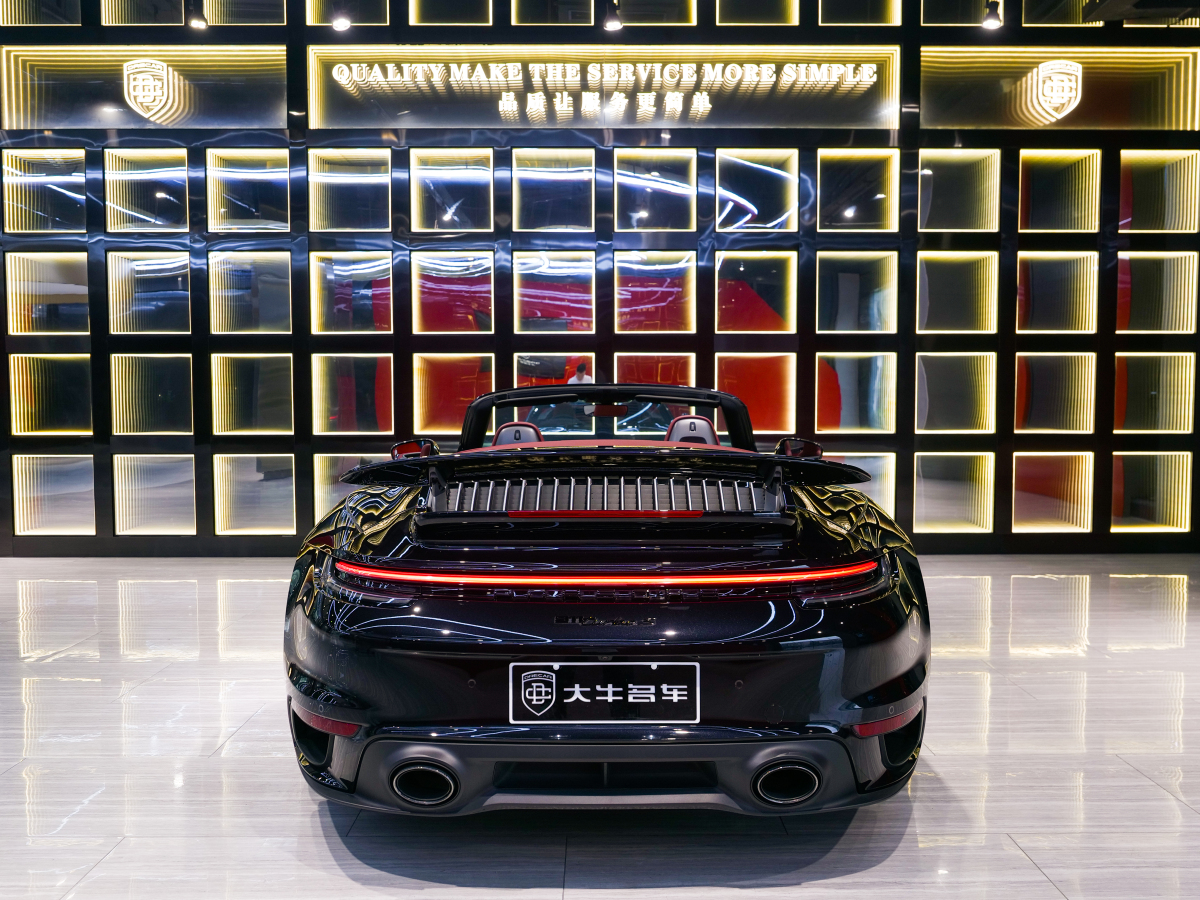 2023年2月保時捷 911  2022款 Turbo S Cabriolet 3.8T