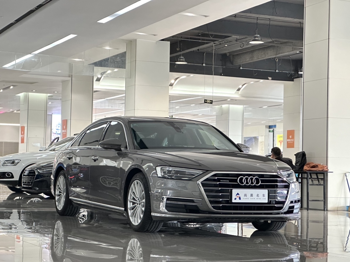 2019年1月奧迪 奧迪A8  2018款 A8L 55 TFSI quattro投放版精英型