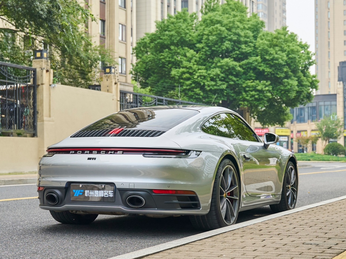 2021年4月保時(shí)捷 911  2020款 Carrera 3.0T