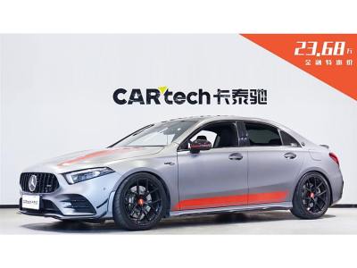 2022年3月 奔馳 奔馳A級AMG AMG A 35 L 4MATIC 熾夜特別版圖片