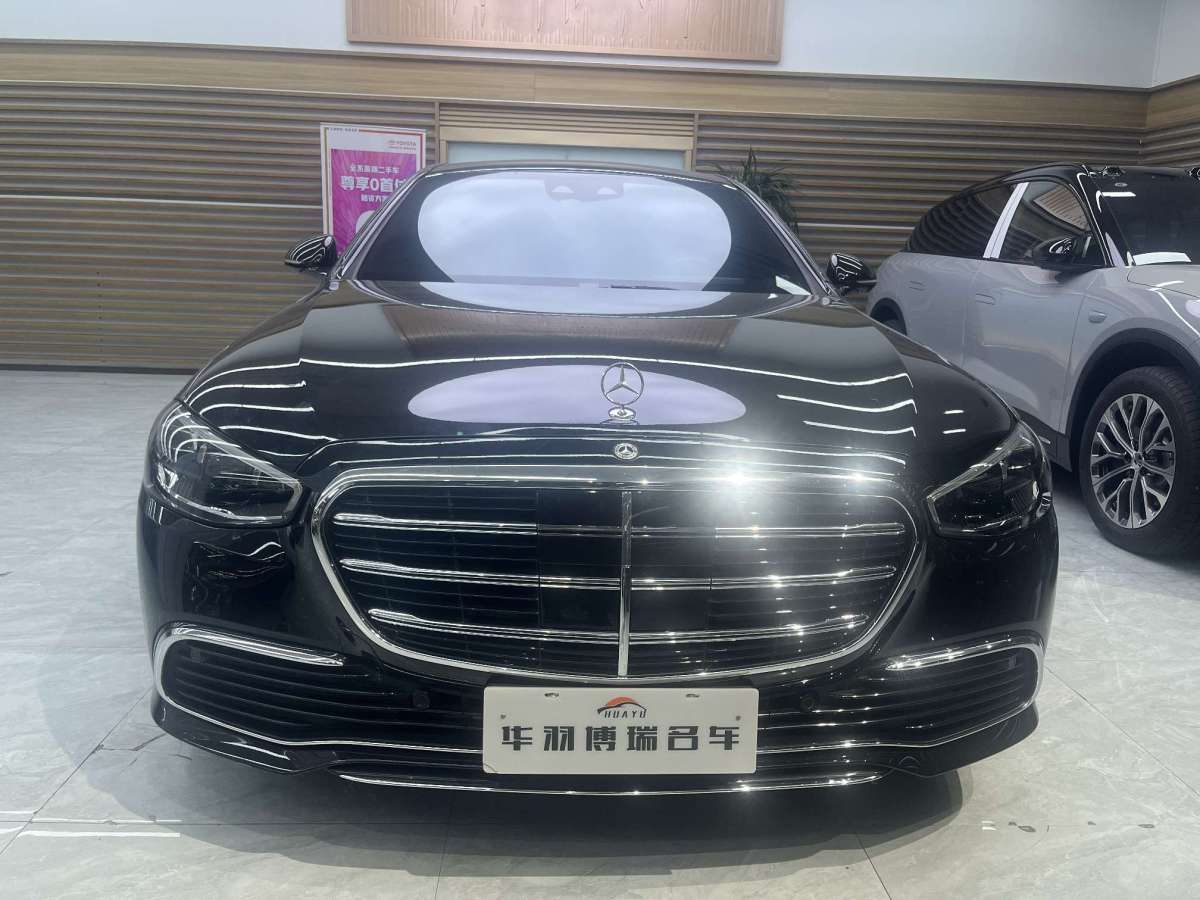 奔馳 奔馳S級  2021款 S 400 L 商務(wù)型圖片