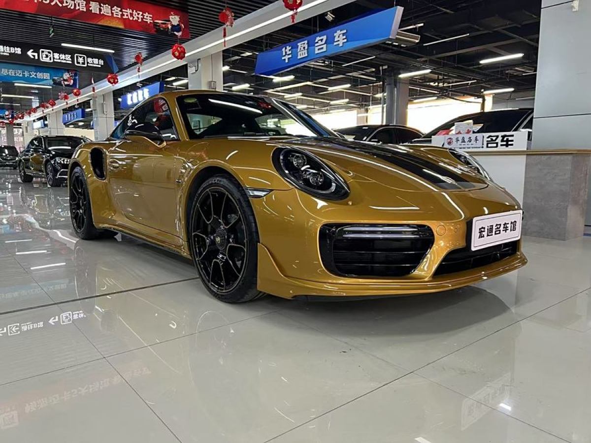 保時捷 911  2017款 Turbo S Exclusive Series 3.8T圖片