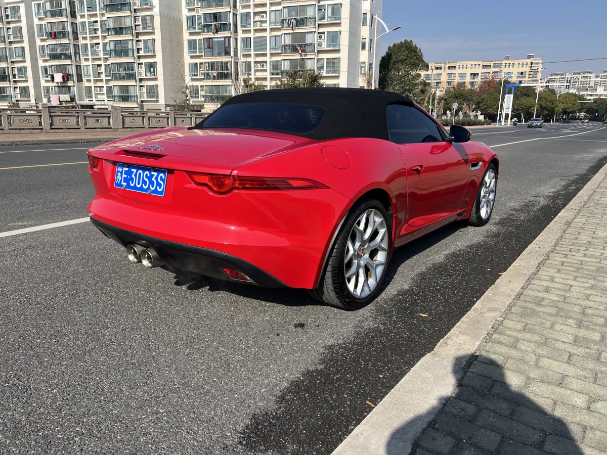 捷豹 F-TYPE  2016款 3.0T 敞篷版圖片