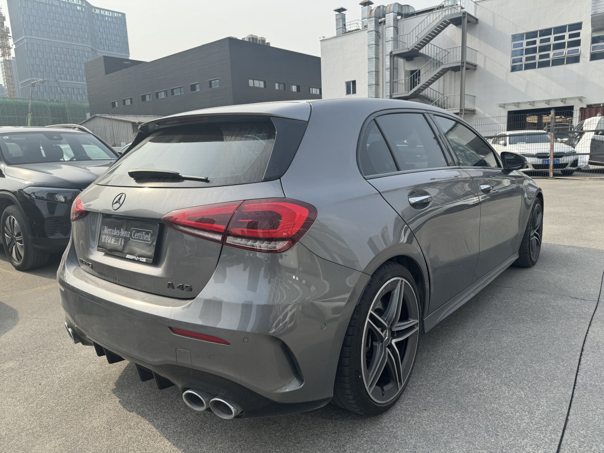 奔馳 奔馳A級AMG  2020款 改款 AMG A 45 4MATIC+圖片