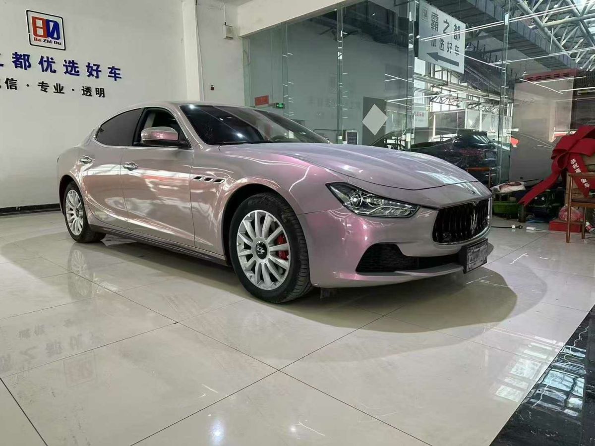 瑪莎拉蒂 Ghibli  2017款 3.0T 標(biāo)準(zhǔn)版圖片